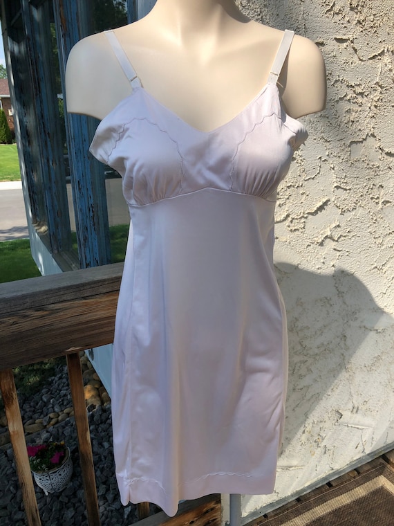 Vintage Pink Dress Slip - image 1