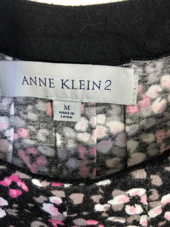 Anne Klein 2 Black & Pink Sun Dress - image 3