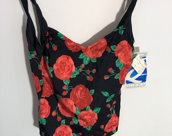80’s Sea Queen One Piece Swim Suit