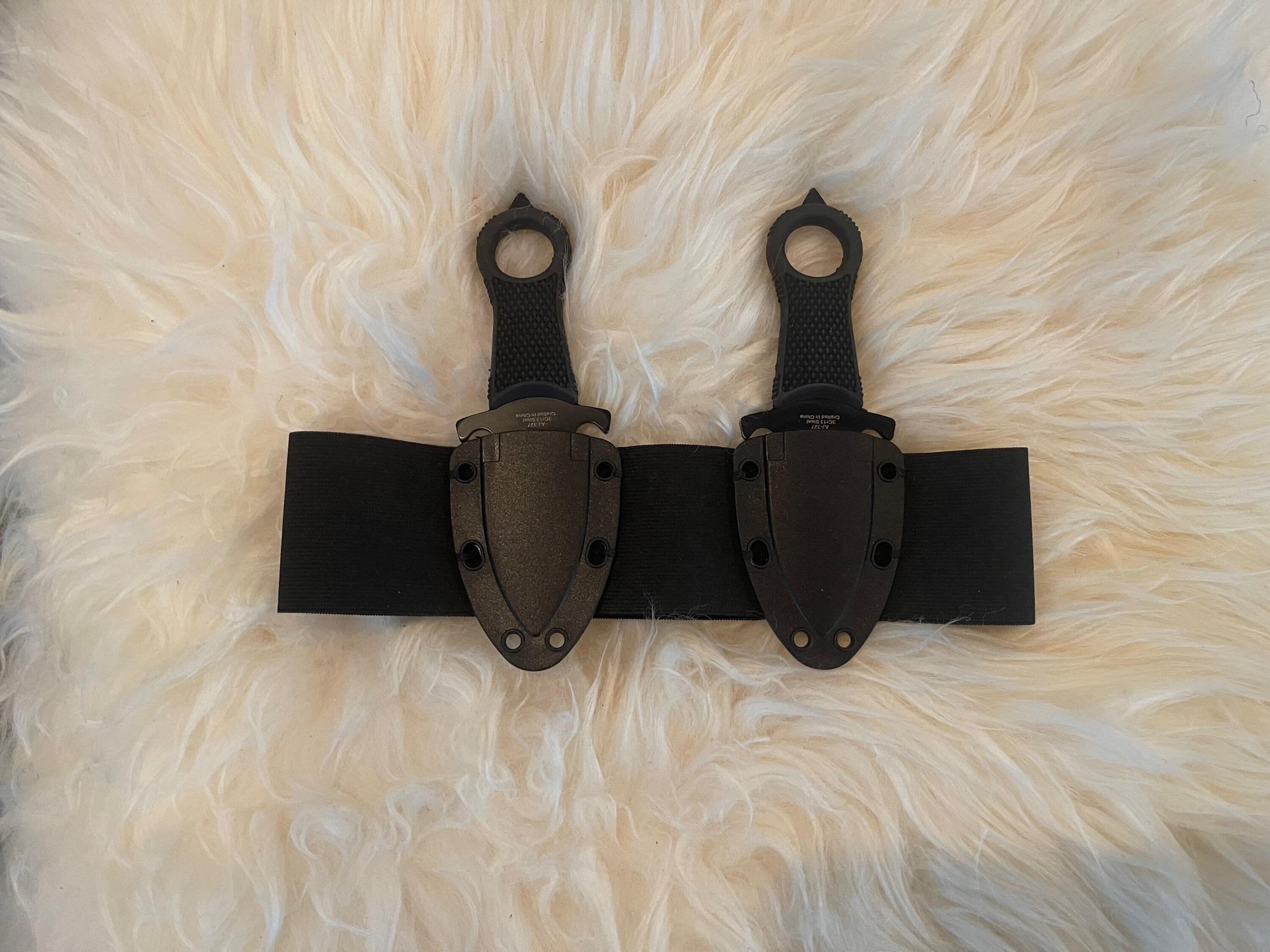 Double Knife Garter 2A Etsy