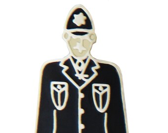 Policeman PC UK Bobby Pin Badge