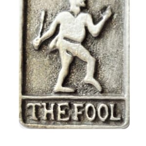 The Fool Tarot Card Small Pin Badge - Hand Made in The United Kingdom