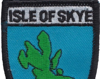 Isle of Skye Scotland Embroidered Patch
