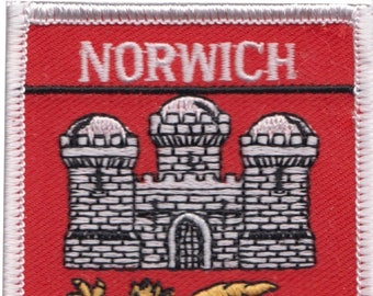 Norwich City Norfolk Embroidered Patch