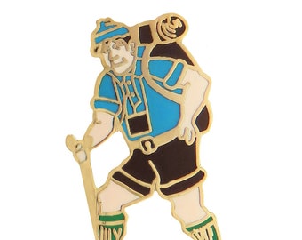 Walking Rambling Hiking Pin Badge