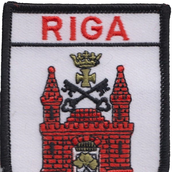 Riga Embroidered Patch