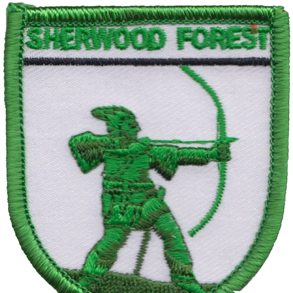 Sherwood Forest Nottingham Robin Hood Embroidered Patch