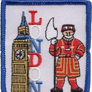 London Big Ben & Guardsman Embroidered Patch