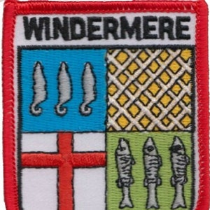 Lake Windermere Embroidered Patch