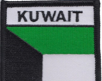 Kuwait Flag Embroidered Patch