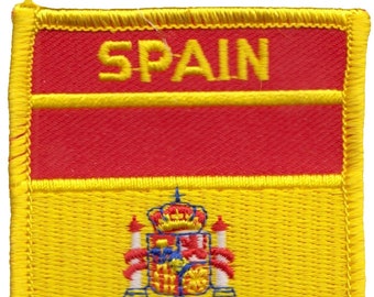 Spain State Flag Embroidered Patch