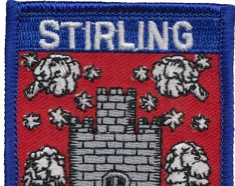 Stirling Scotland Embroidered Patch