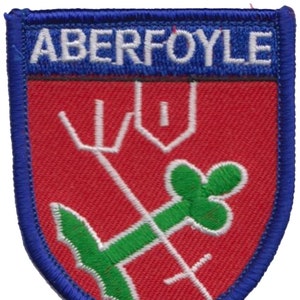 Aberfoyle Stirling Scotland Embroidered Patch