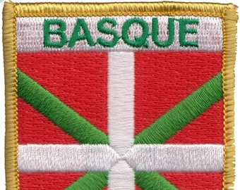 Basque Shield Embroidered Patch