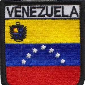 Venezuela 7 Stars 1930 - 2006 Flag Embroidered Patch