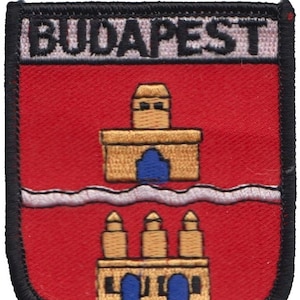 Budapest Embroidered Patch