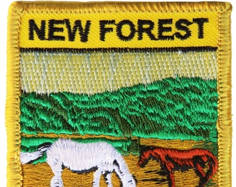 New Forest National Park Embroidered Patch