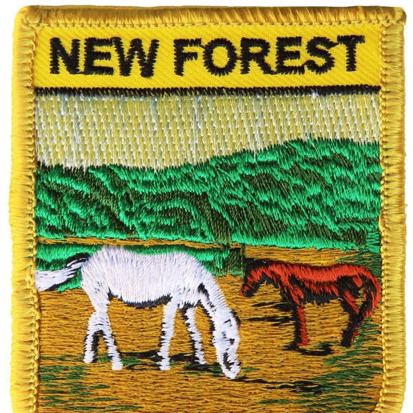 New Forest National Park Embroidered Patch