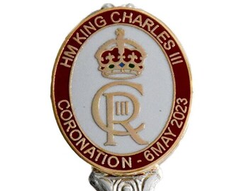 King Charles III Coronation 2023 Royal Cypher Collector&#39;s Spoon