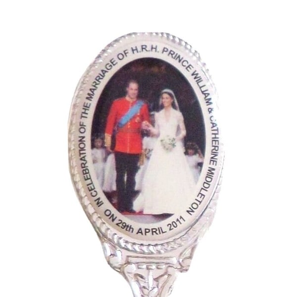 Prince William and Kate Middleton Royal Wedding 2011 Collector's Spoon