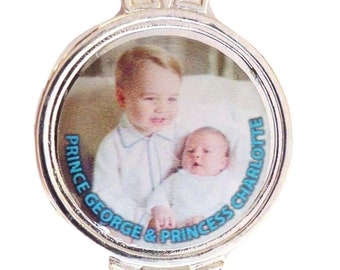 Princess Charlotte Birth 2015 With Prince George Collector's Spoon