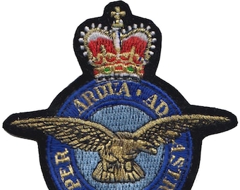 ROYAL AIR FORCE COURSE 42 CREST EMBROIDERED PATCH BADGE ROYAL AIR FORCE COURSE 42 CREST EMBROIDERED PATCH BADGE
