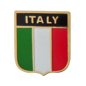 Italy Flag Pin Badge