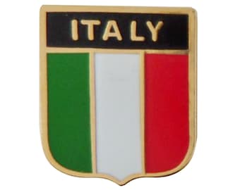 Italy Flag Pin Badge