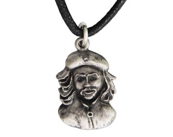 Ernesto Che Guevara Pewter Pendant Necklace - Hand Made in The United Kingdom