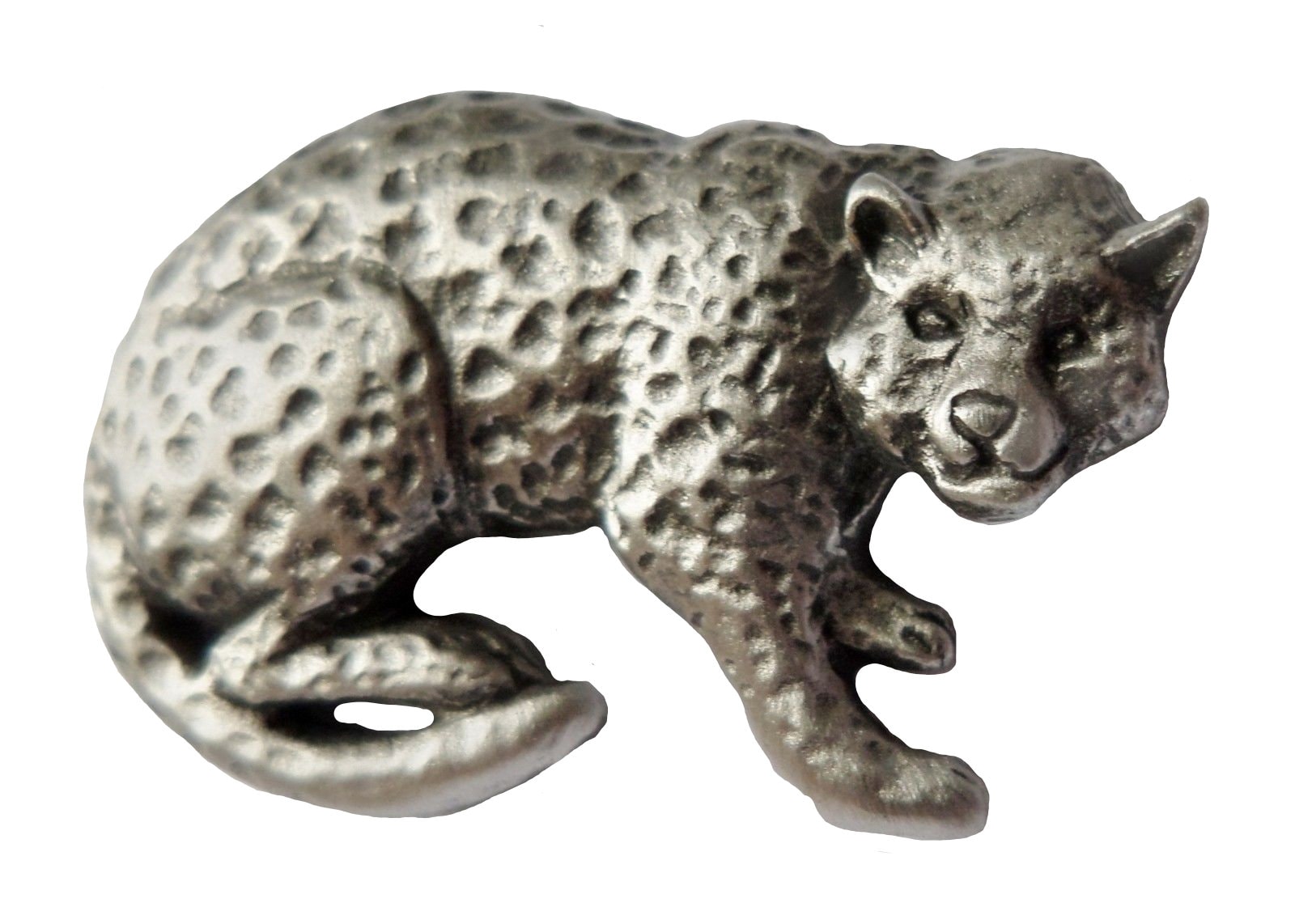 professional pewter leopard patent