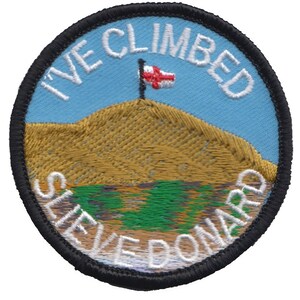 I've Climbed Slieve Donard Co Down Northern Ireland Embroidered Patch