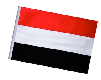 Yemen Small Arts & Crafts Flag