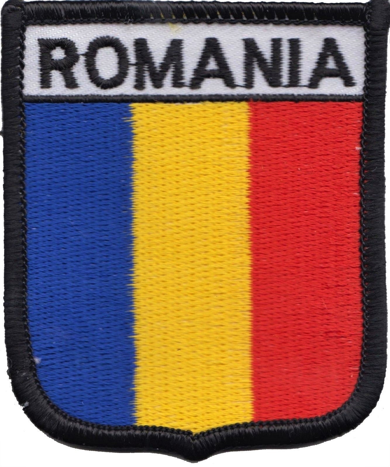 Roemenië Roemeense Vlag Wapperend Geïsoleerd Op Een Witte Achtergrond Realistische 3d Gm1078229376 288868658