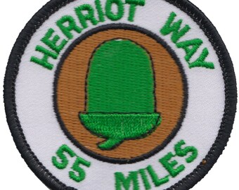 Herriot Way Walk Yorkshire Dales Embroidered Patch