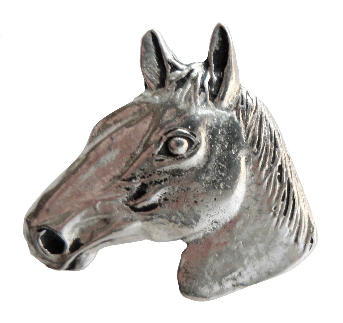 Broche Vintage Tête De Cheval - Pin's Rétro, Cadeau Original