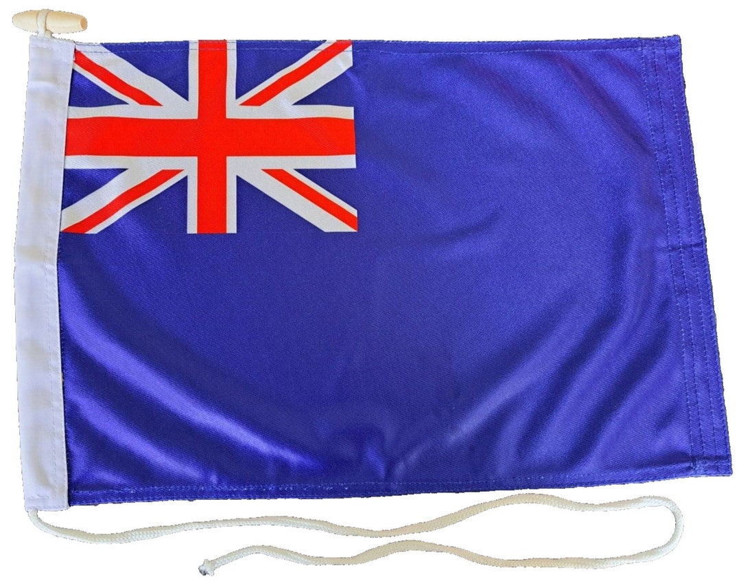 Blue Ensign Boat Flag With Rope and Toggle - Exclusive to 1000flags Ltd ...