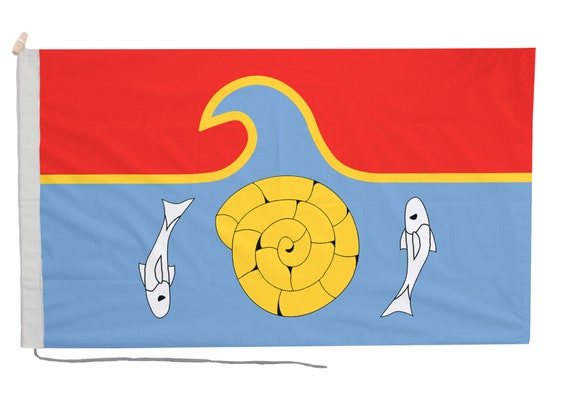 Buy Isle of Purbeck Flag With Eyelets or Rope and Toggle Hand Made