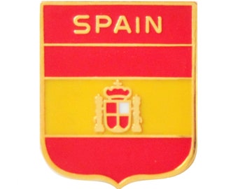 Spain State Flag Pin Badge