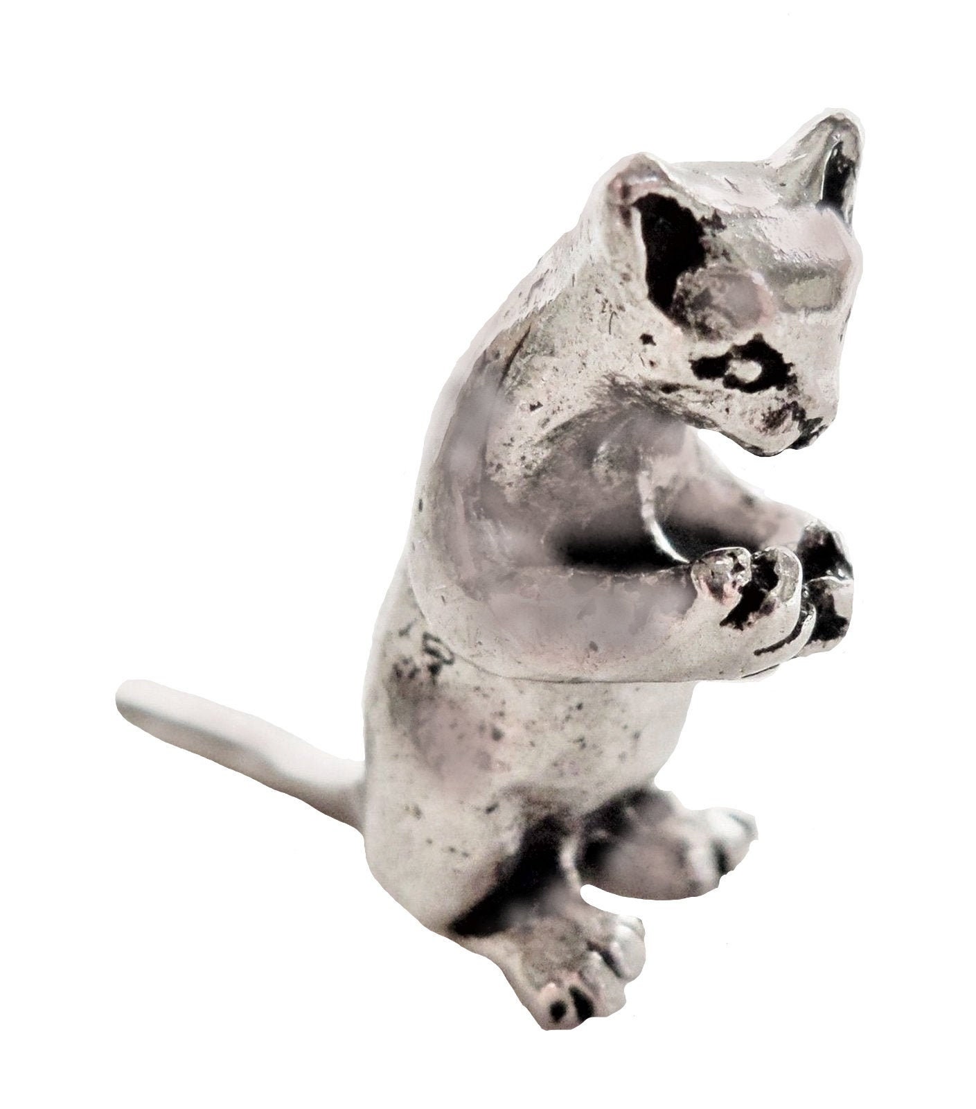 Hantel pewter cat - Etsy 日本