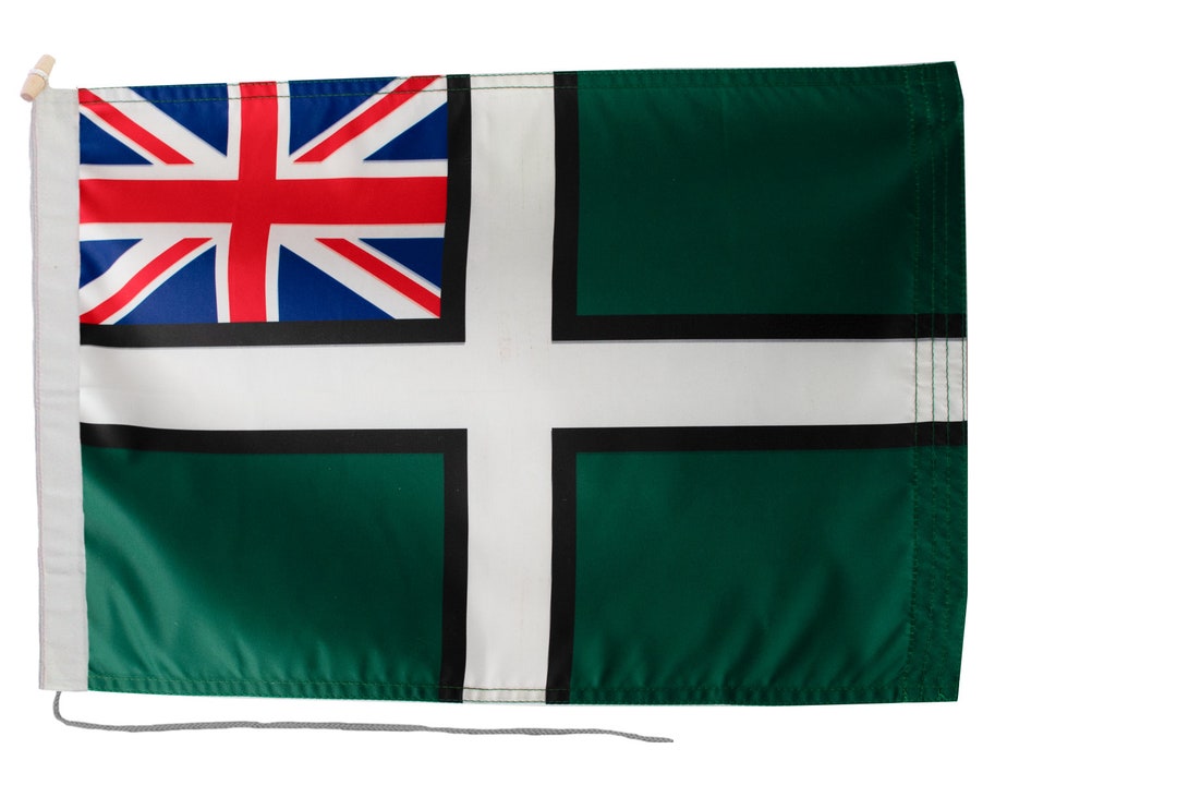 Devon County Boat Flag With Rope and Toggle - Exclusive to 1000flags ...