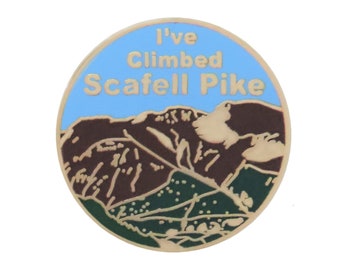 I've Climbed Scafell Pike Pin Badge