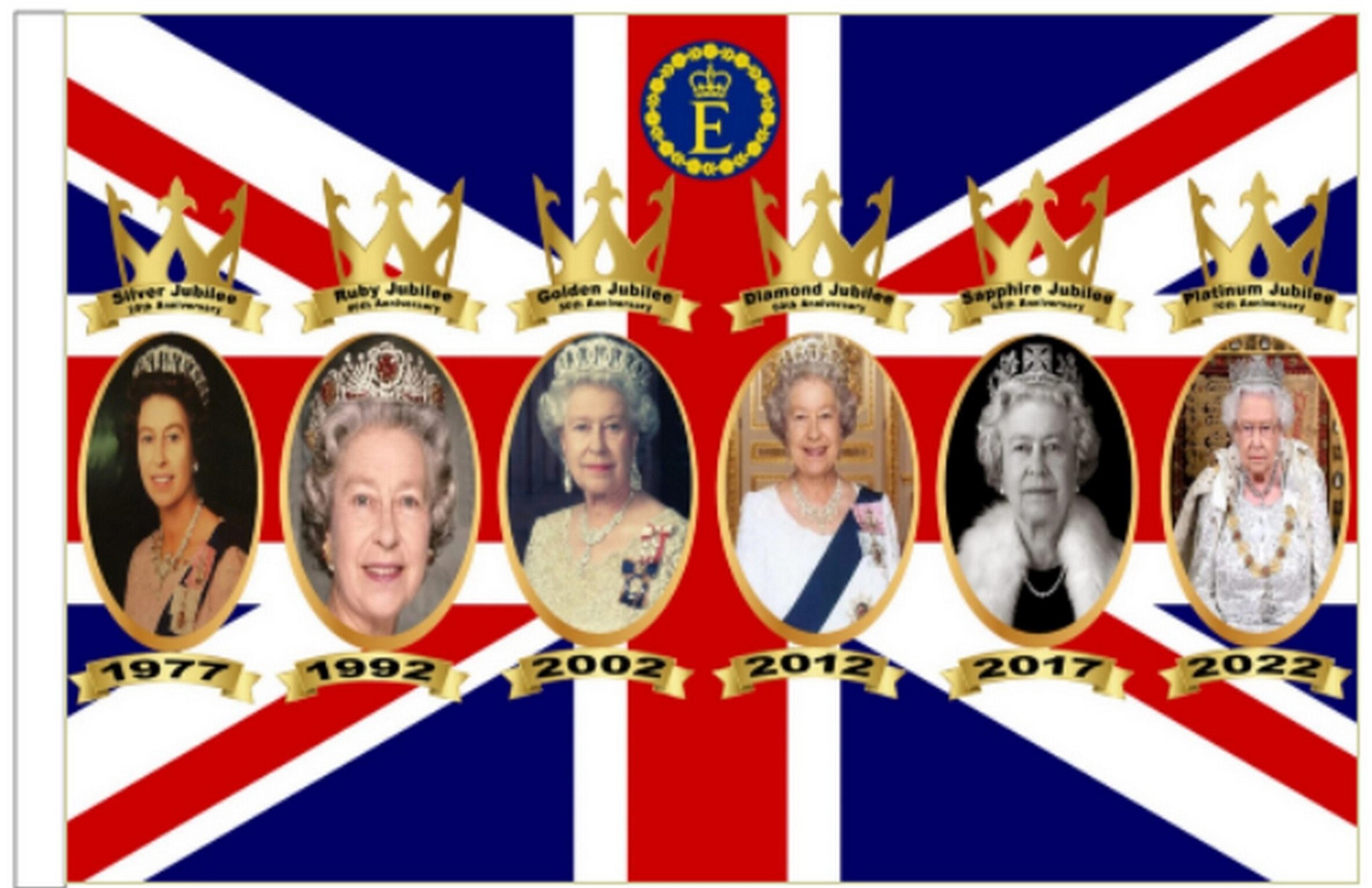 Queen Elizabeth II Platinum Jubilee 2022 The Queen es Reign Etsy