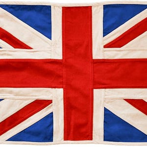 Union Jack Marine Jack Fully Sewn Cotton Flag - 76cm x 43cm - 2 Eyelets