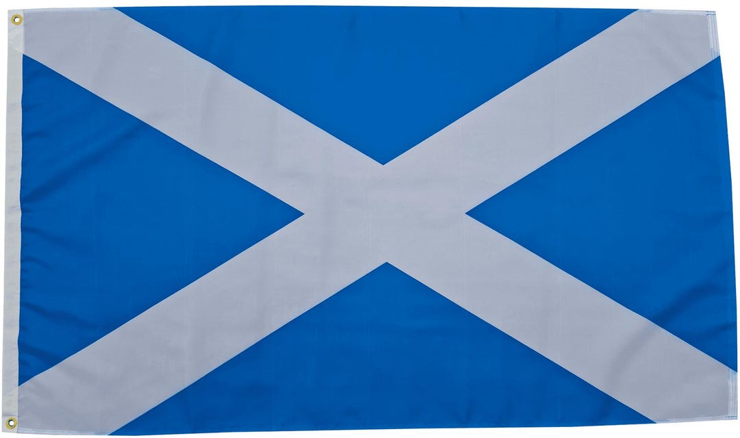 Scotland St. Andrew's Cross Large Nylon Flag - Exclusive to 1000flags ...