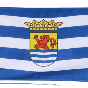 Zeeland Flag with Eyelets or Rope and Toggle - Hand Made in the UK