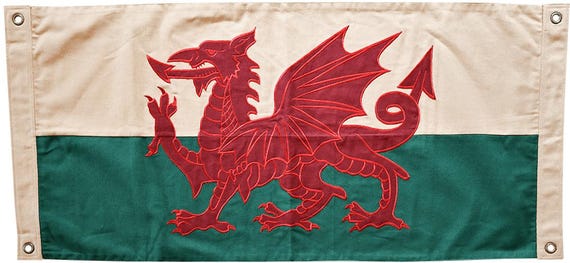 Cymru Flag | Welsh Cymru Flag | Cymru Dragon Flag | Wales Cymru Flag