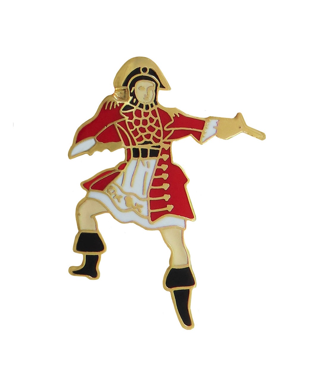 Pirate Captain Pin Badge - Etsy