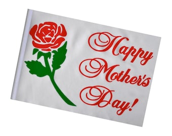 Happy Mothers Day Small Arts & Crafts Flag