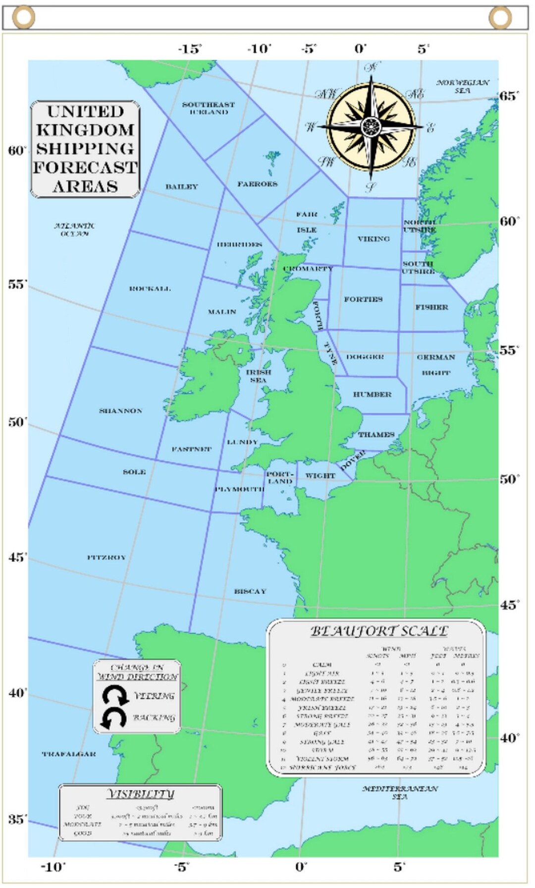 UK Shipping Forecast Areas Map 5 x3 Flag Etsy UK Shipping Forecast Areas Map 5 x3 Flag Etsy