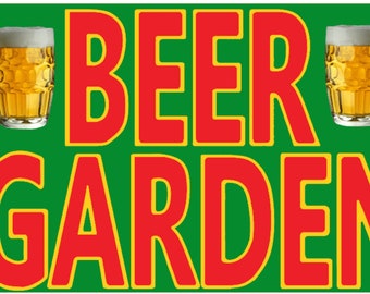 Beer Garden Pub Restaurant 5'x3' Flag